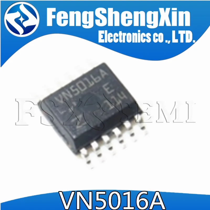 5pcs VN5016A SOP-8 Automotive computer board headlamp control chip