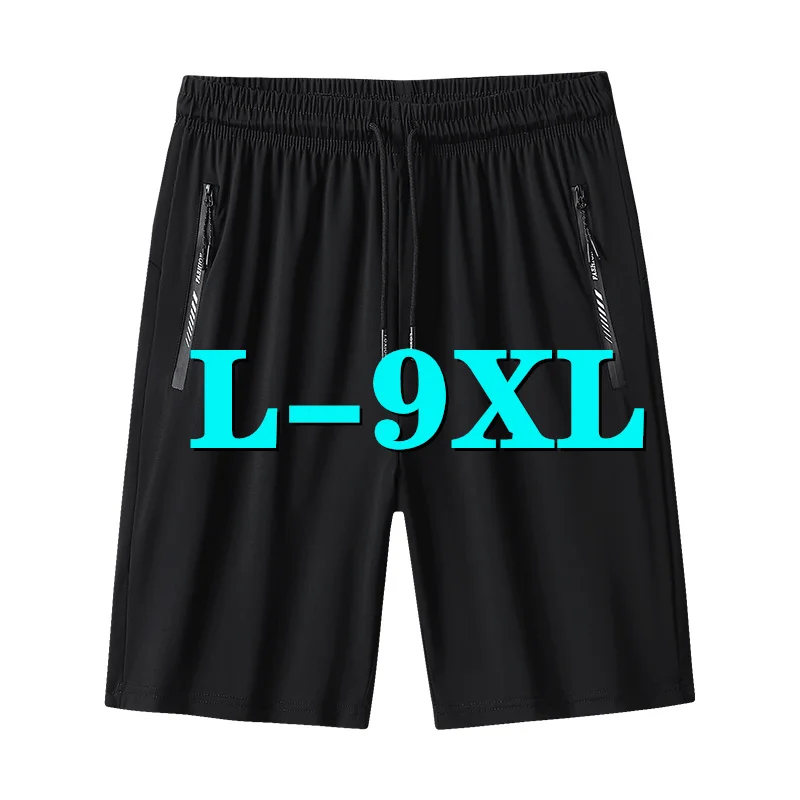 Men's Shorts Summer Style Oversized 5XL 9XL Sports Casual Pant Britches Trousers Boardshorts Beachwear Breathable Free Shipping