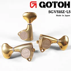 GOTOH SGV510Z L3+R3 Guitar Tuners Keys, 1:21 Ratio