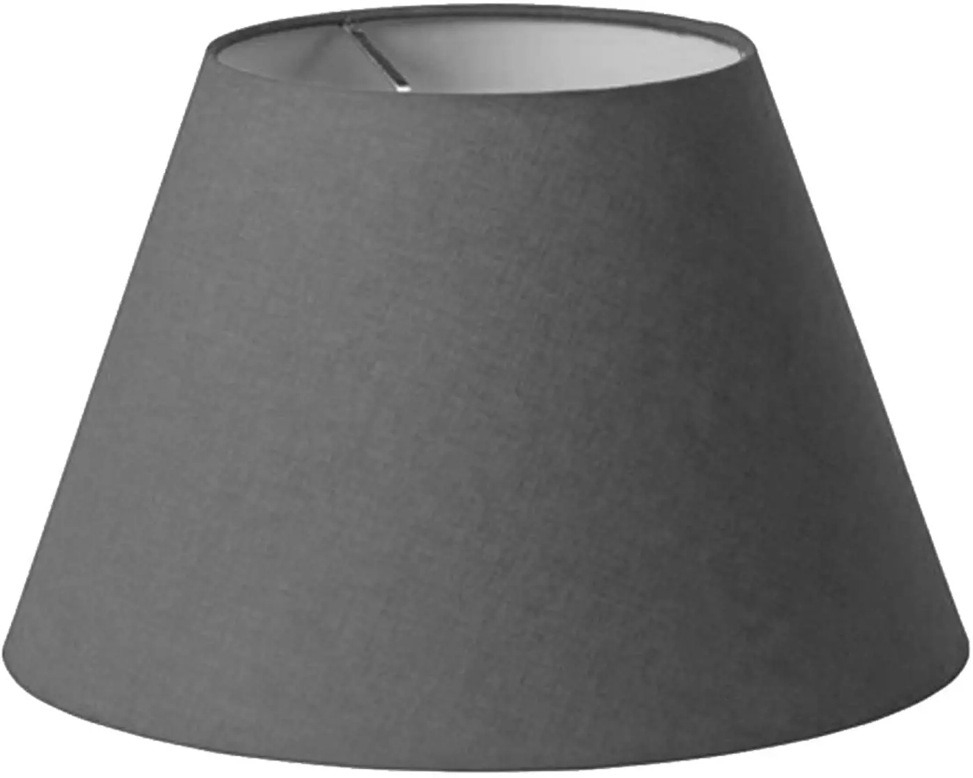 

Lampshade Table Lamp Hood Dark Gray Cone Lampshade 25x15x20 Cm Decorative High Quality Special Lamp Shade Fabric and Metal Internal Components