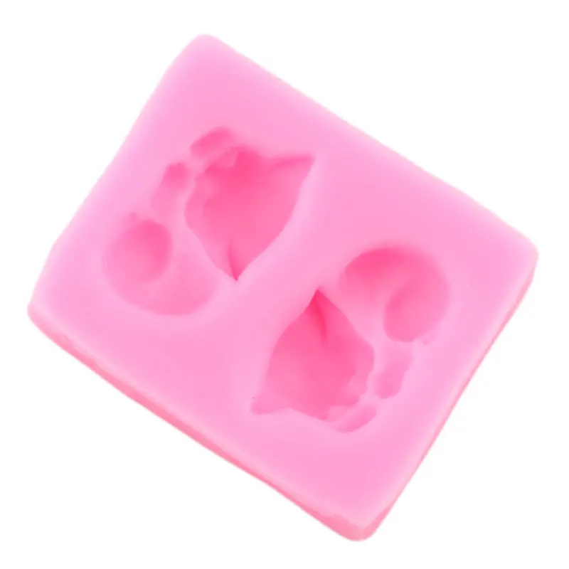 3D Cute Cat Shape Resin Silicone Mold Animals Cupcake Topper Chocolate Fondant Cake Decorating Tools Polymer Clay Candy Molds