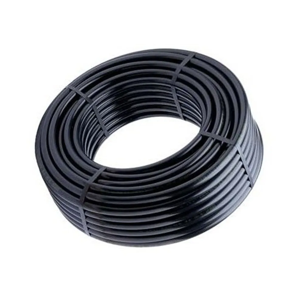 Polyethylene pipe agricultural, 25mm, 6 Bar, coil 100 meters, Black