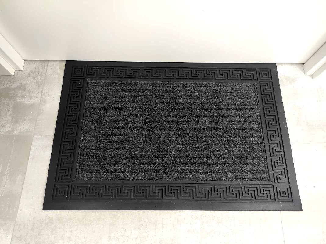 Comercial Candela| Doormat| Rectangular| Composition Surface Polypropylene Fibber| Rubber Base| Exterior Carpet| Absorbent| Non-Slip| Mat| Rain| Home Entrance Decor| Resistant