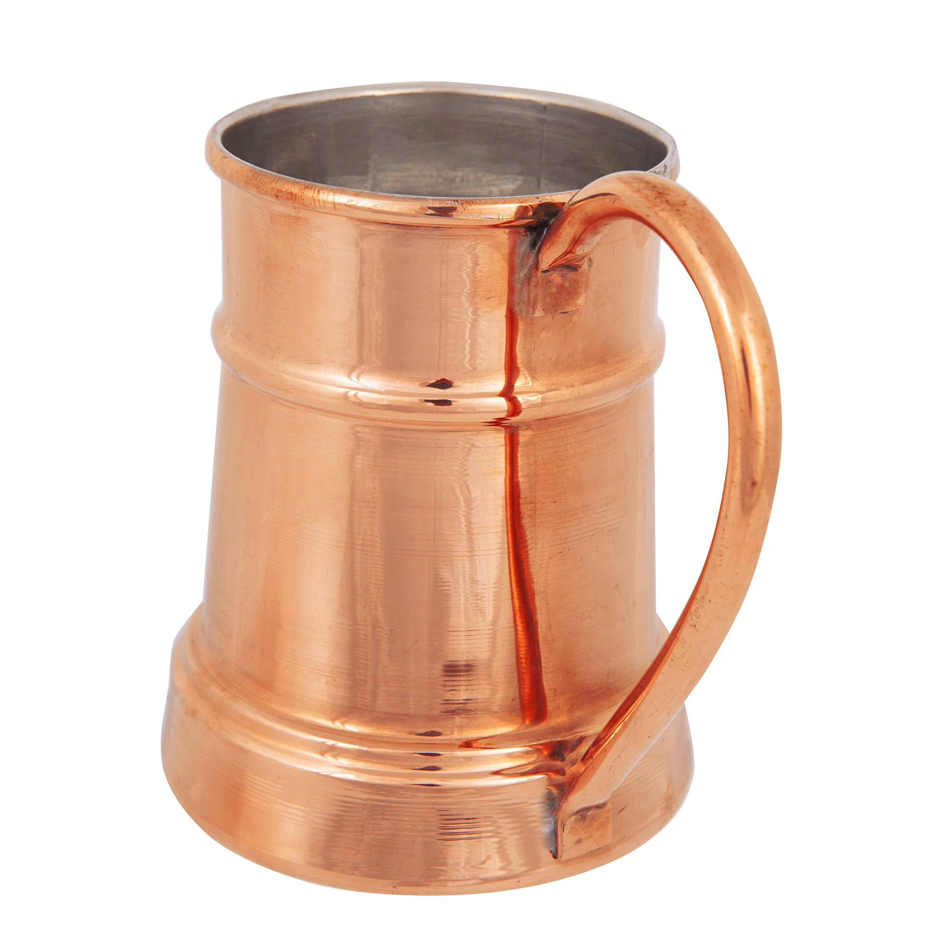 Pure Copper Moscow Mule Mug Handmade Hammer 100% Pure Copper Pot Wedding Favor Copper Anniversary Gift Beer Wine Glass