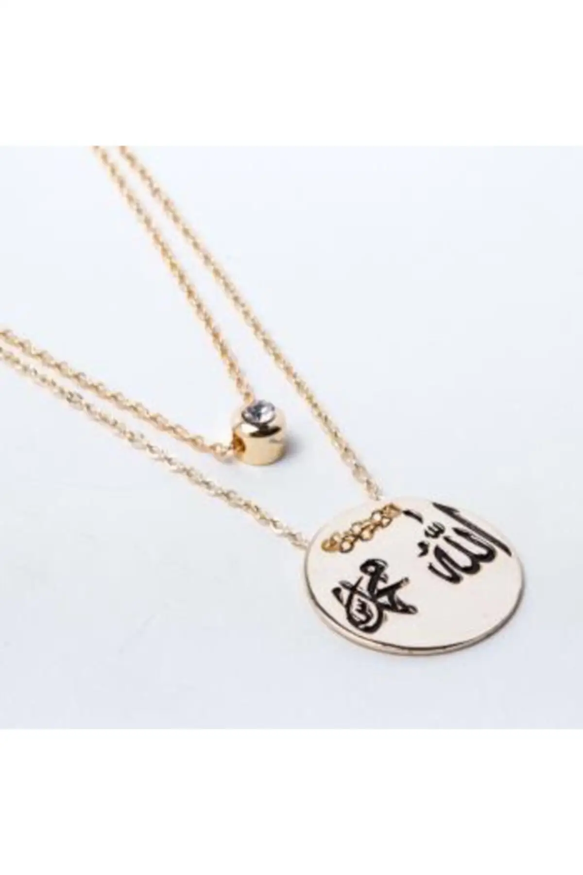 2'li Allah Written Pendant