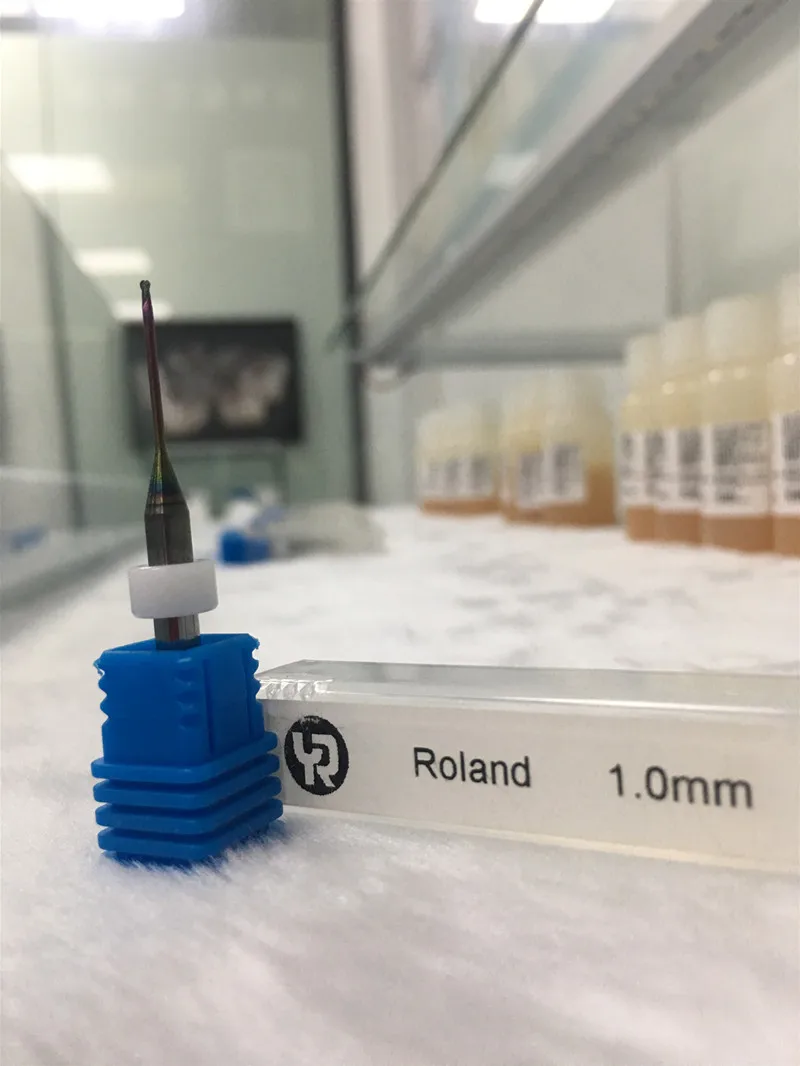 Roland milling burs K5 0,3 / 0,6 / 1,0/2,0mm for CAD CAM Roland for diamond boron milling machine