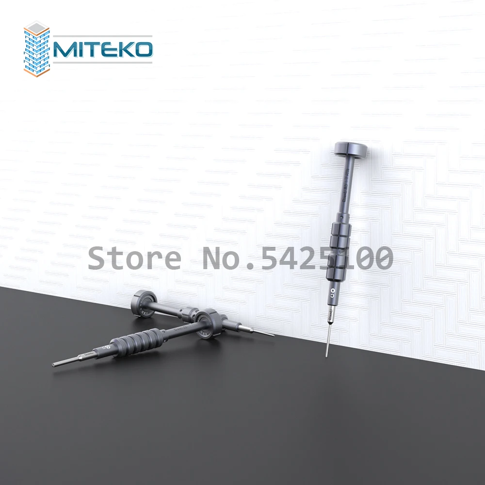 Qianli iThor Aluminum Anti-Slip Screwdriver, High Precision, Phillips, Y, Five Star, Inner Cross, Hexagonal ABCDE