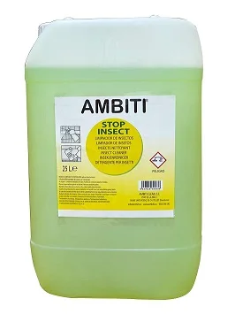 AMBITI STOP INSECT 25 liters. Additive for cleaning bodies, skirts and headlights.