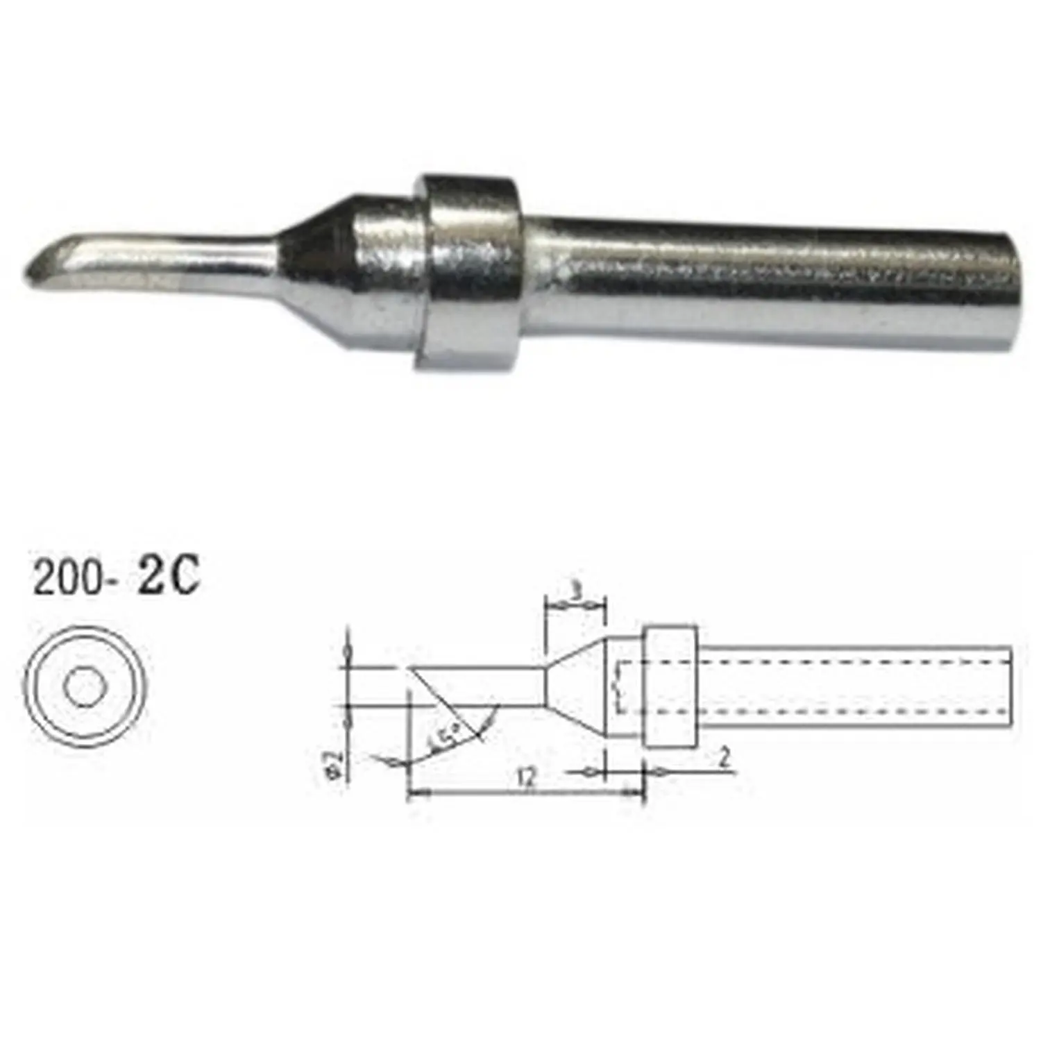 Mlink S4 MOD 200-2C soldering iron tip replacement