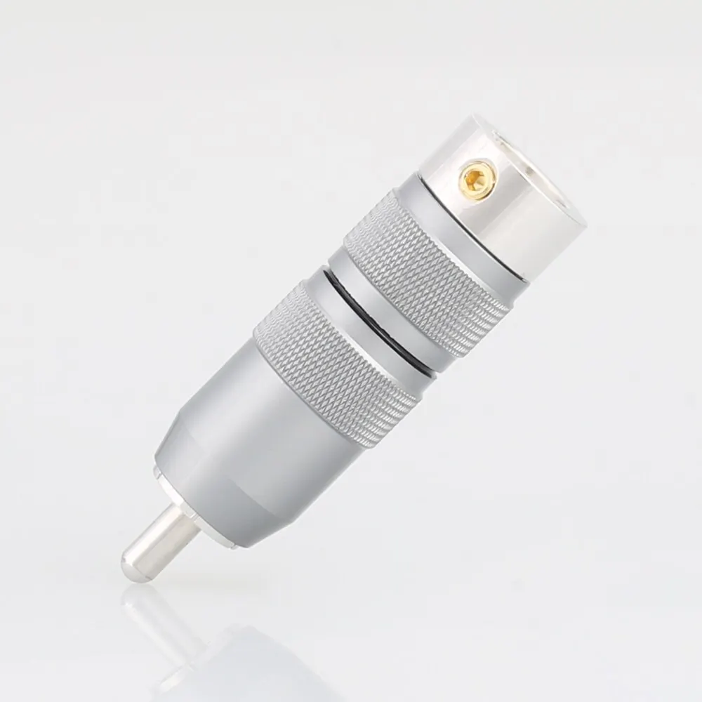 ใหม่ Viborg VR107R โรเดียมชุบทองแดงบริสุทธิ์เชื่อมต่อ RCA ปลั๊ก RCA Connector Car Audio ปลั๊ก RCA ทองแดงบริสุทธิ์ RCA