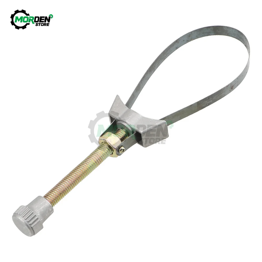 Herramienta de extracción de filtro de aceite de coche, llave de correa ajustable de 60mm a 120mm para herramientas de reparación de vehículos de