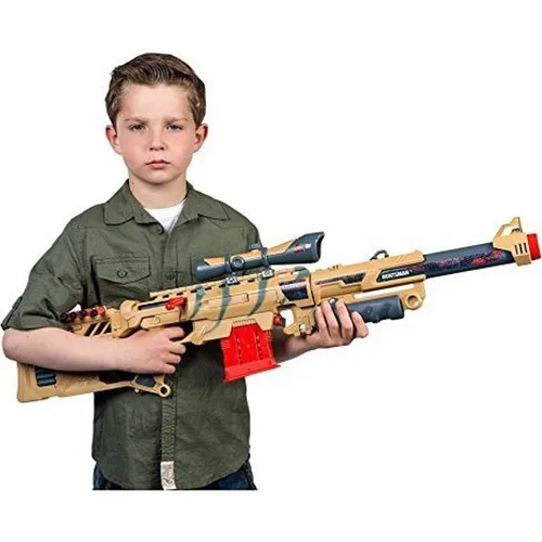 Huntsman 3'ü 1 Combination Toy Gun, Plastic Child Gun Soft Bullet Gun, Toy Gun, Huntsman 50