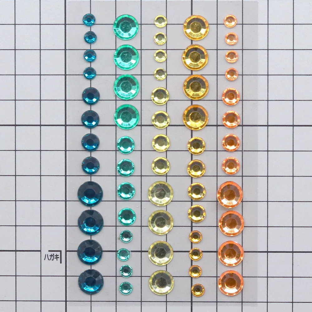Kreative kleine Strass-Aufkleberbögen mit flacher Rückseite für Scrapbooking, Deko-Kristallaufkleber für Basteln, Journaling und Kartenherstellung – Detail 2