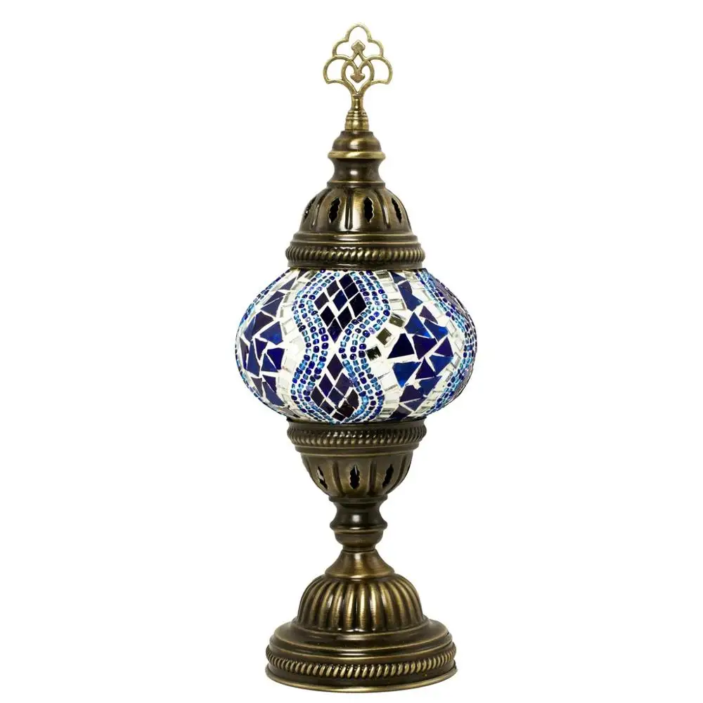 authentic handmade mosaic glass table top lamps Turkish hand made lamp romantic Desk Lamp handcrafted lamp anatolian style lamp