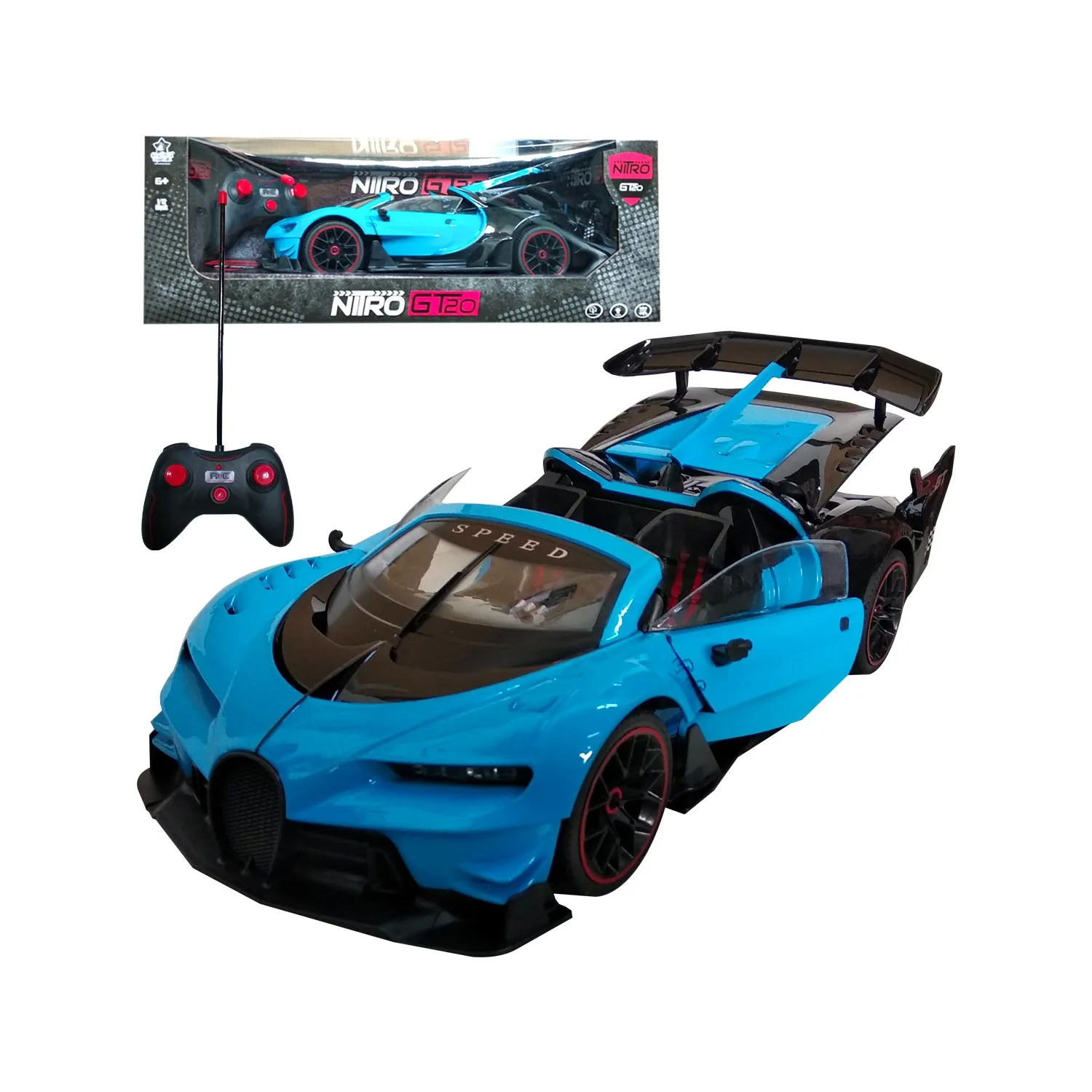 Bugatti Chiron, Remote Control Car, Rechargeable, ER-BG20 Sports Car model crafts decoration collection toy vehicles gift