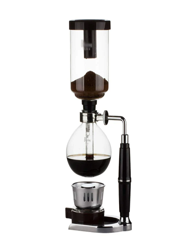 Japanese Style Siphon coffee maker Tea Siphon pot vacuum coffeemaker glass type coffee machine filter