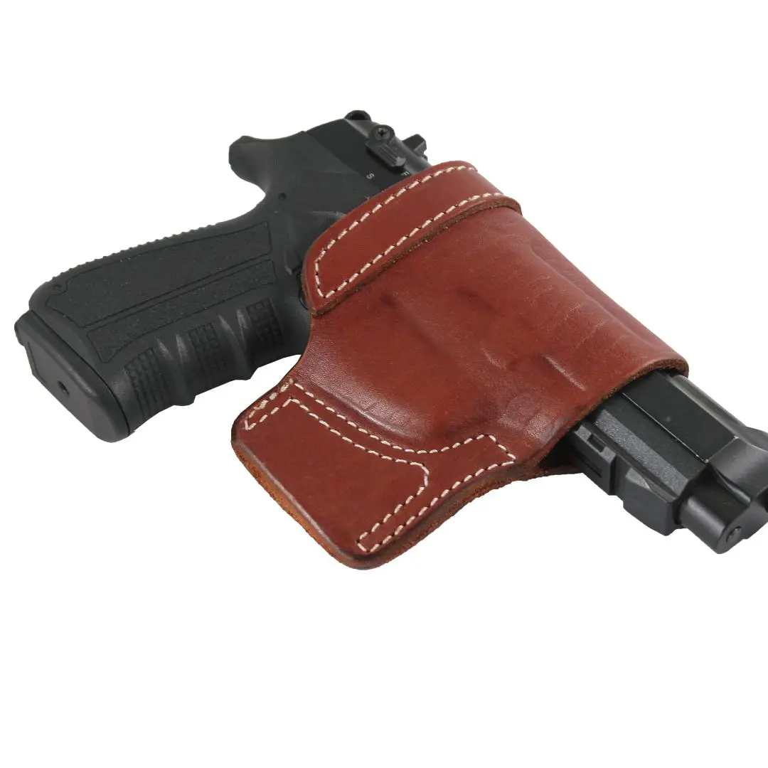 YT HOBBY Canik TP9 SF Premium Real Leather OWB Carry Fast Draw Handmade Pistol Firearm Gun Holster Pouch