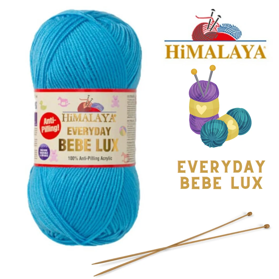 Himalaya Everyday Bebe Lux Himalaya Yarn Antipilling Acrylic Turkish Yarn Baby Yarn Blankets Hat Yarn Super Bulky