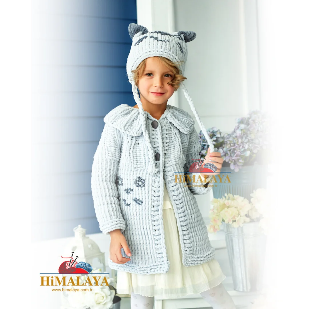 Himalaya Dolphin Baby 100% Micro Polyester Yarn Amigurumi Velvet for Knitting and Crochet Thread Alize Yarnart Doll Ale