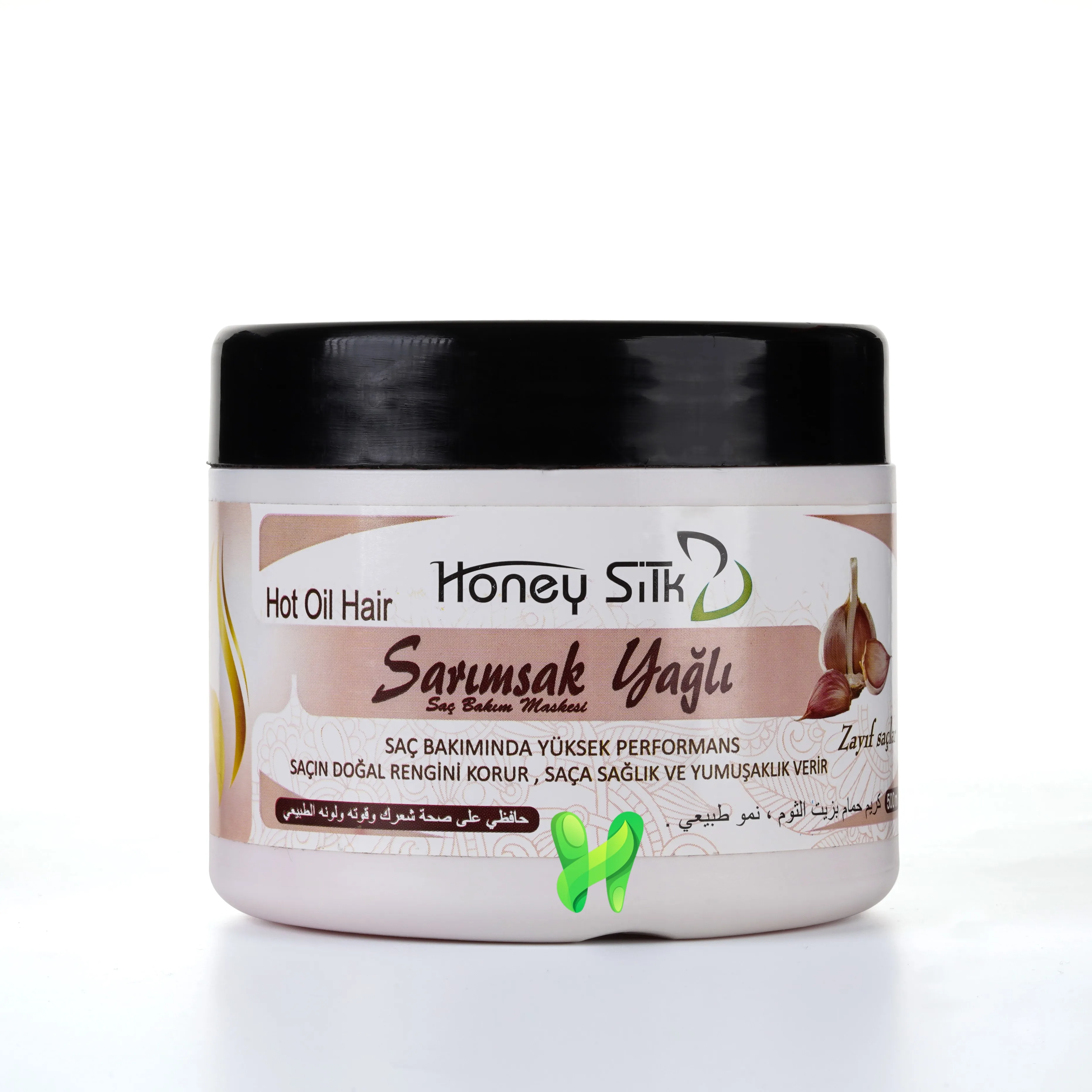 

Honey Silk Bath Hair Cream, with Honey and Garlic Oil, for a Thicker and Stronger Hair, 500 gm