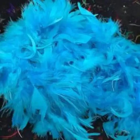 Azul claro otriş boa pena 431615307