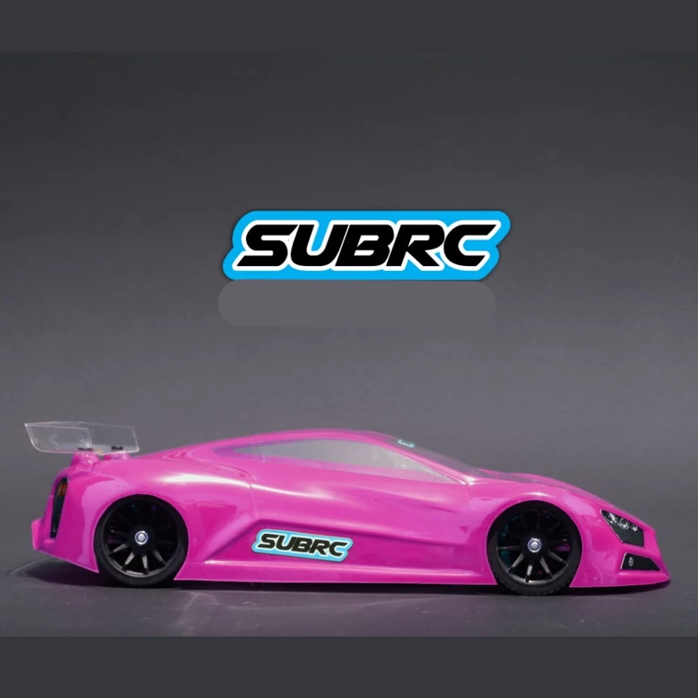 SUBRC 1/28 MINI-Z Zenvo ST1 0.7mm Lexan Body Wheelbase 98mm SBRC-B002P