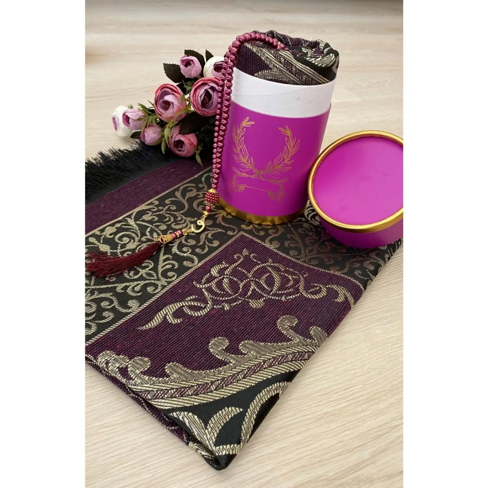 Luxury Special Mat For Prayer My Salah Cotton Velvet Muslim Quran Box Outdoor Tiles Islam Carpet Kilim Rug Mosque Modern Stylish