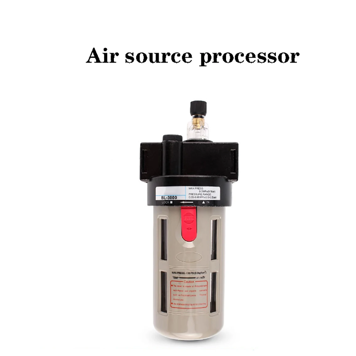 1Pcs BL2000 Air Source Processor Pneumatic Filter Air Pump Oil Water Separator Air Regulator Compressor Filter Single Component