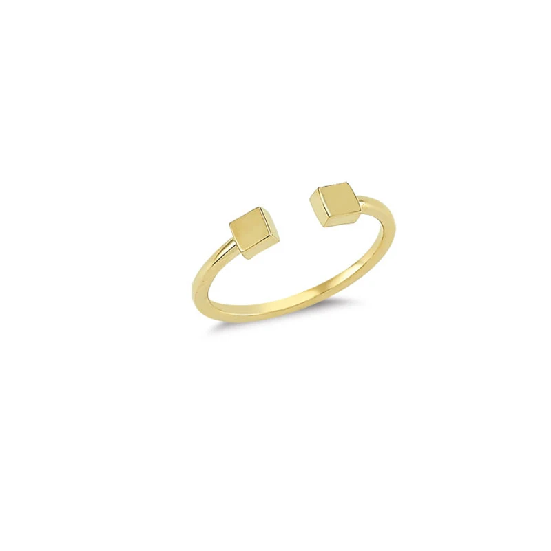 14K Solid Gold Classy Ring for Women