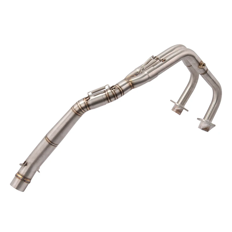 

Slip On Motorcycle Exhaust Front Connect Pipe Head Link Tube Stainless Steel Exhaust System For HONDA CBR250 2018-2020