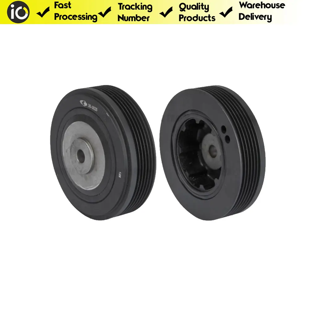 Crank Pulley For Laguna Megane 2.0 8V F3R 8200458960 Fast Shipment From Warehouse High Quality Spare Parts