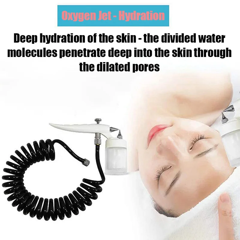 6 In 1 Small Bubble Hydrogen Oxygen Beauty Machine Facial Professional SPA Skin Cleaning Moisturizing Lifting Anti-Aging Wrinkle