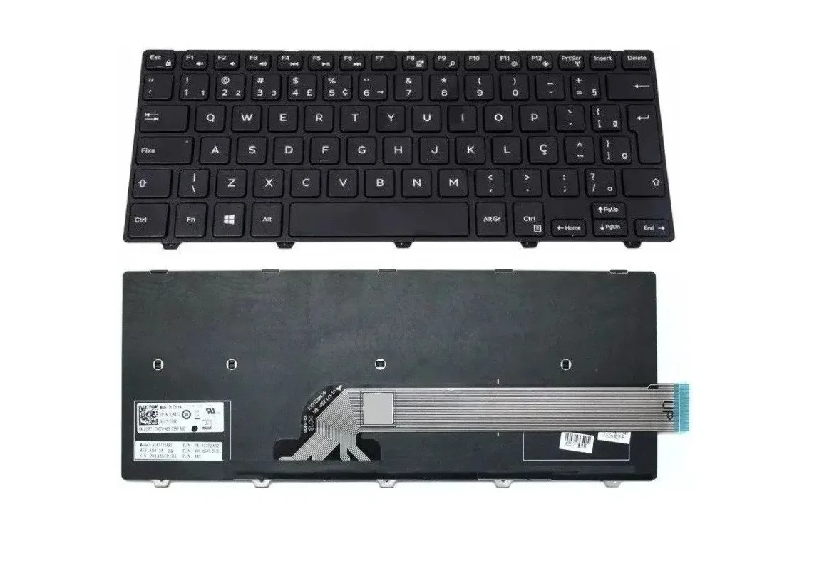 Dell 14 3000 Keyboard 3442 3443 Pk1313p1a32 Nsk-lq0sc 1B