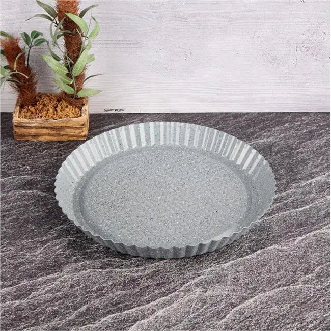 Granite Coating Tart Mold 28 Cm Non-Stick Baking Pastry Tools Quality Mold