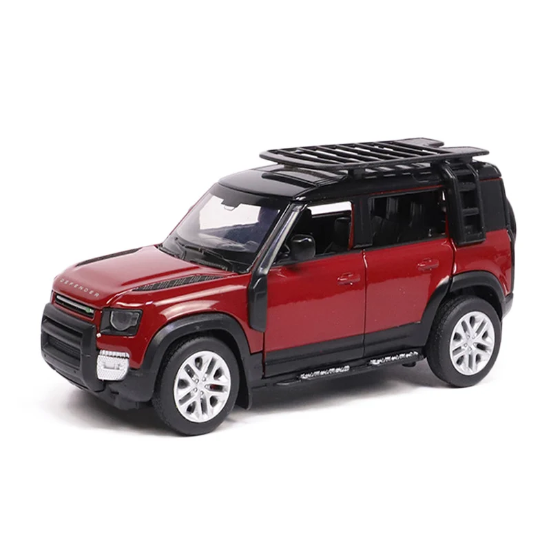 

MSZ CCA Miniature 1/32 Scale Land Rover Diecast &Toys Alloy Car Model Openable Doors Light and Sound Collectibe Car For Kids