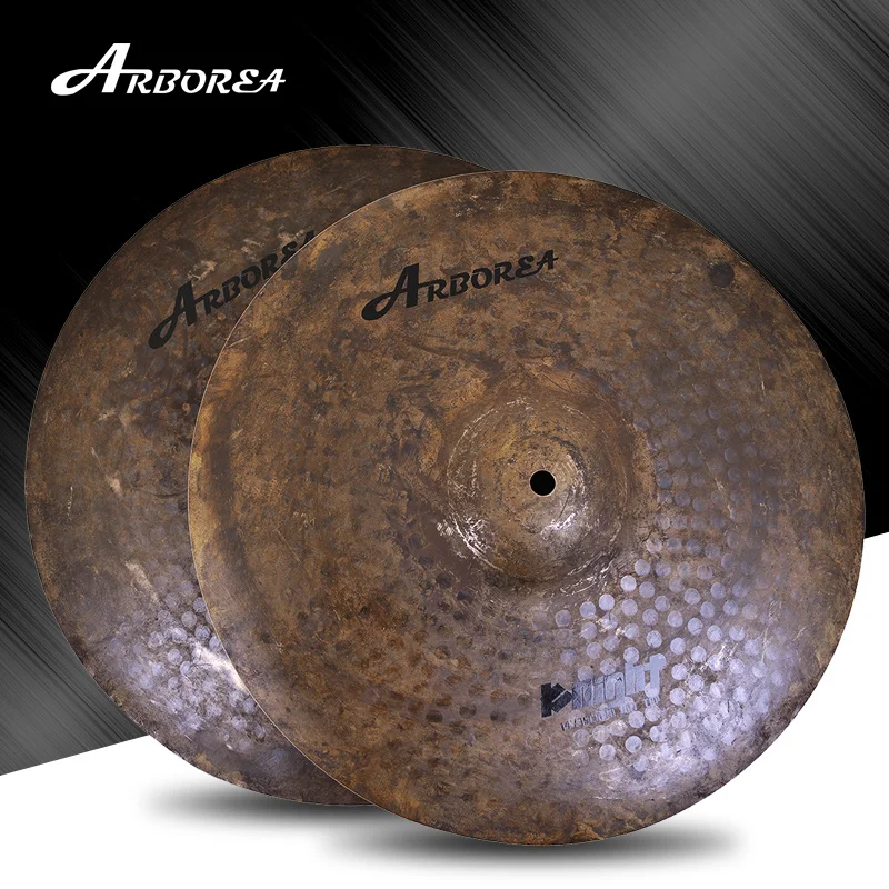 

Arborea B20 Cymbal Original Surface 14'' Hi-Hat Cymbal 100% Handmade