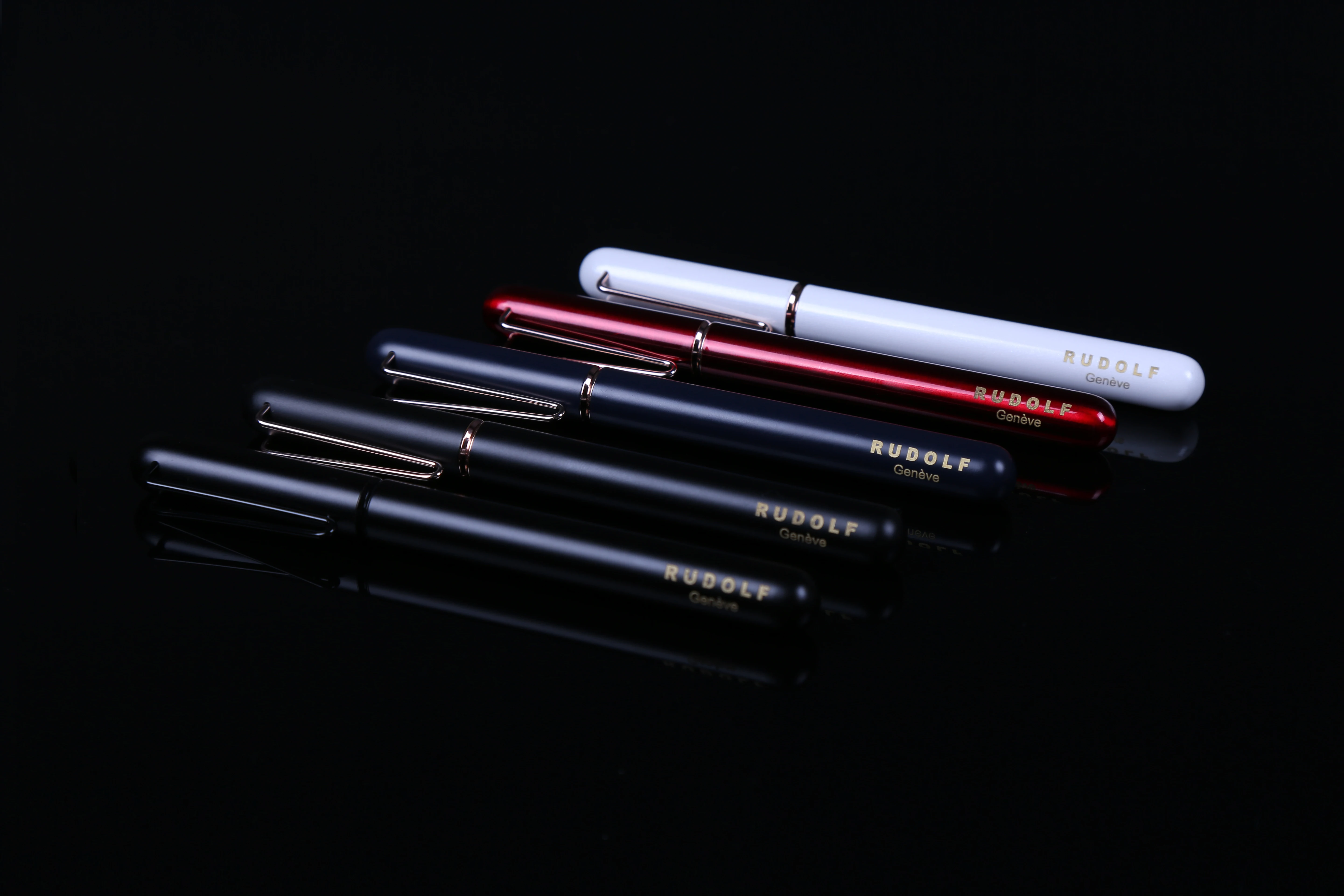 

RUDOLF - Stunning Luxury Pen with Gold Plated, High quality Ink Refill, Best Swiss Rollerball Pen Gift Set for Men & Women