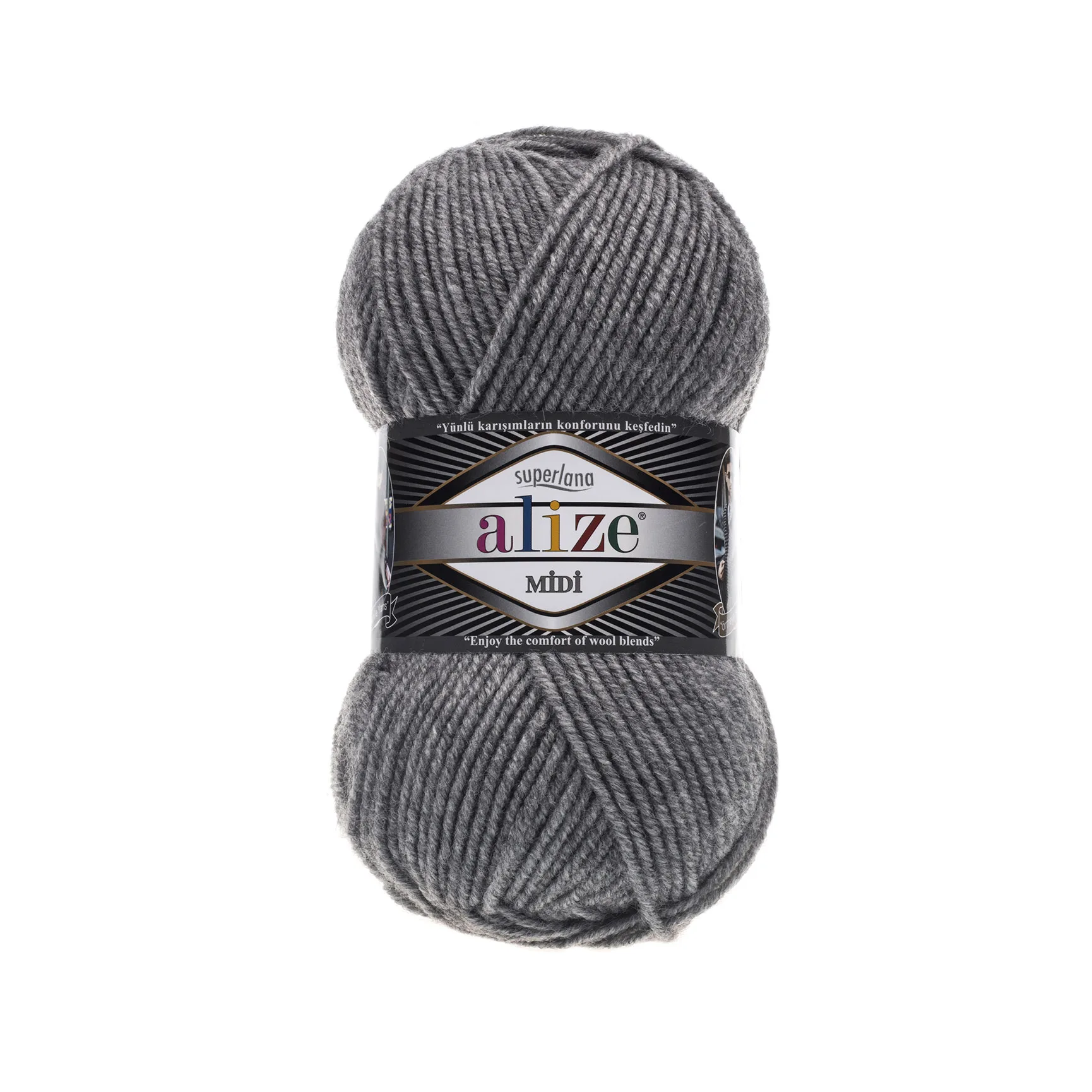 Alize Superlana Midi 5 Pcs Wool Yarn for Hand Knitting High Quality 100g/Ball Cardigan Sweater Scarf Beret