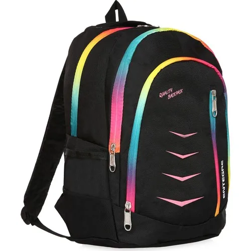 Inner Compartments Black Backpack Bag Dimensions: 44x34x24cm-Daily/Middle School/High School girl students School High School University