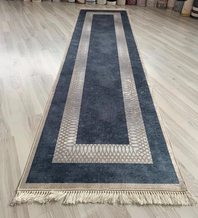 Home Decor Stylish Non Slip Floor Entrance Corridor Hallway Entrance Carpet Lounge Rug