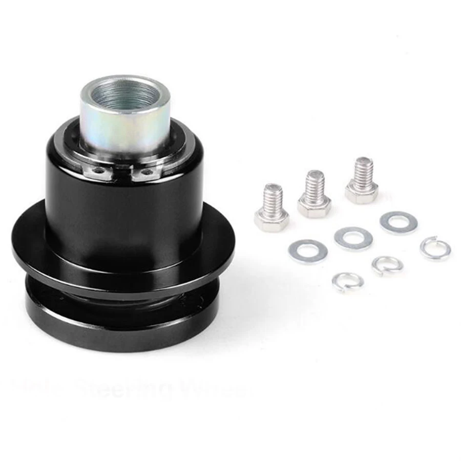 

3-hole Steering Wheel Quick Release Disconnect Hub 360 Turning 3/4" Shaft Size Quick Release Steering Wheel Hub Adapter