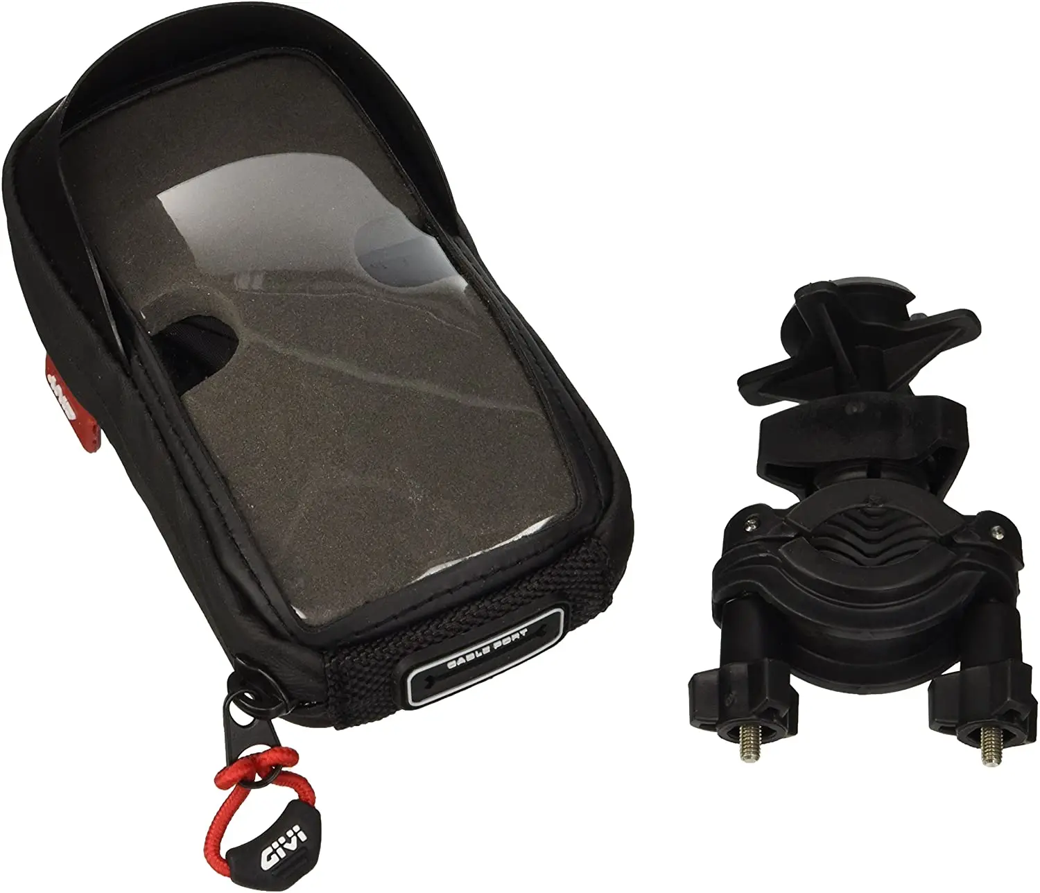 Givi S955B-Smartphone Moto support. Motorcycle handlebar holder bag Iphone 5