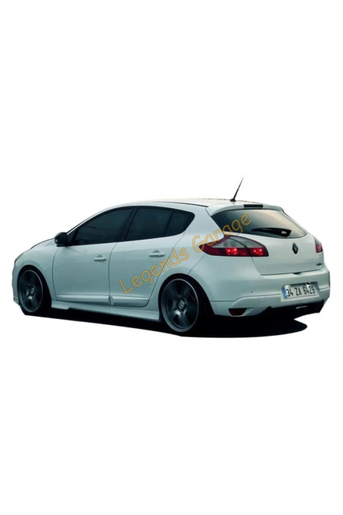 For Renault Megane 3 Side Skirts-Stylish Modified Spare Parts Car Accessories Body Kit Moulding Antenna Spoilers Sill Trim