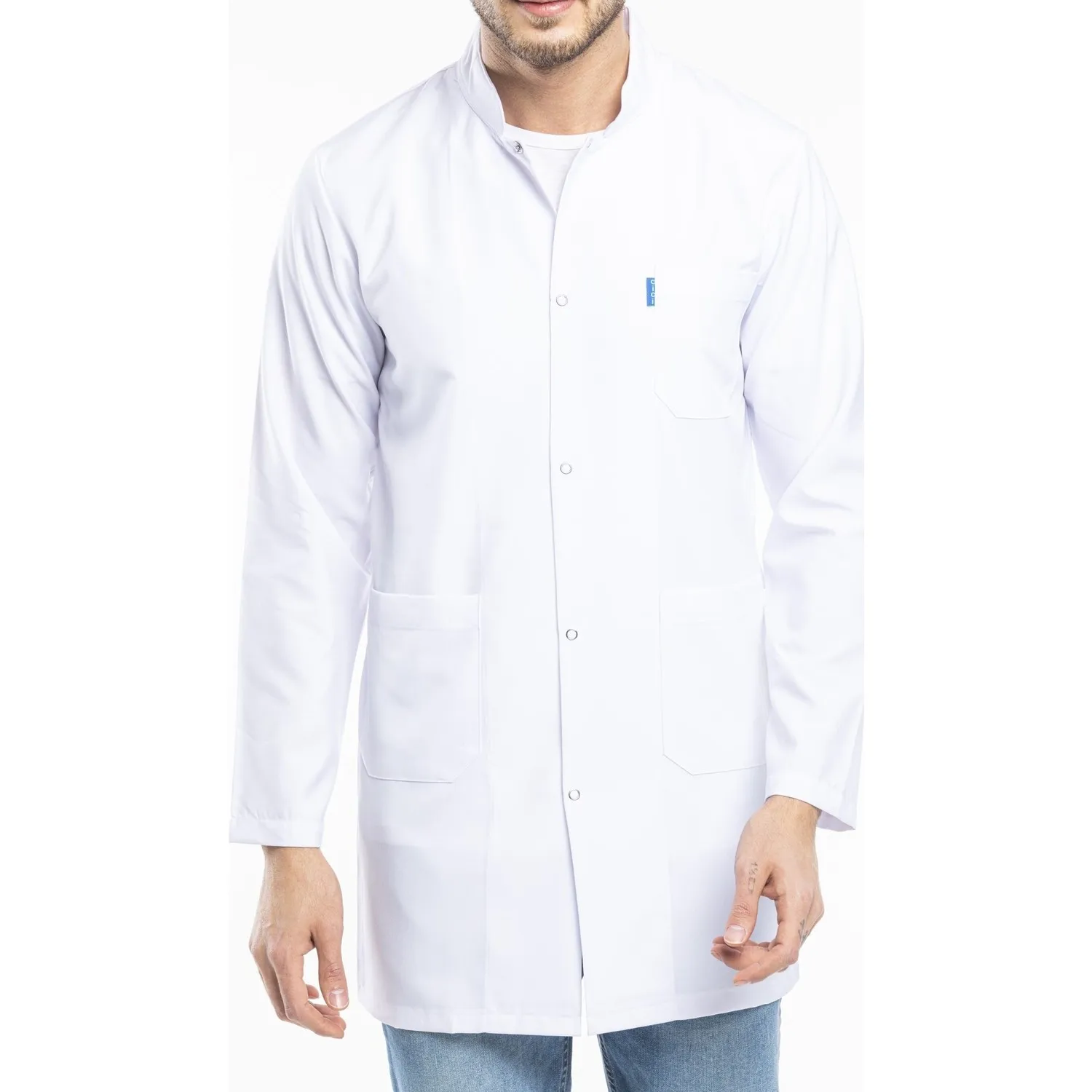 Men's White Doctor Apron Laborant Pharmacist Apron Work Apron Visiting Veterinary Apron teacher apron fast shipping from Turkey