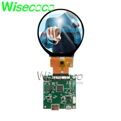 Wisecoco 2 inch 480x480 runder Kreis ips lcd Bildschirm kapazitives Touch panel kreisförmiges Display Smart Home Roboter RGB 40pin st7701s