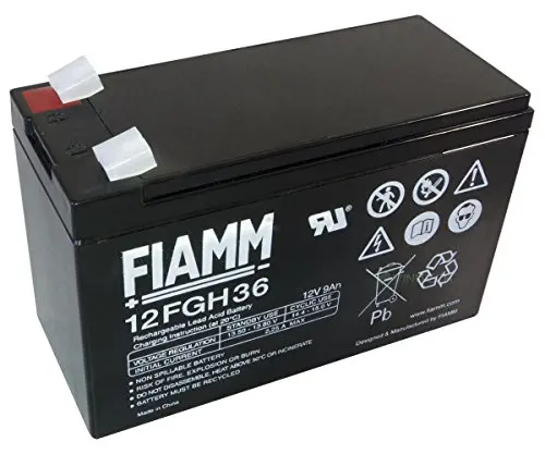 مراجعات وتحليلات لبطارية FIAMM 12FGH36 12 فولت 9 أمبير ساعة لسيارات كهربائية ودراجات كهربائية