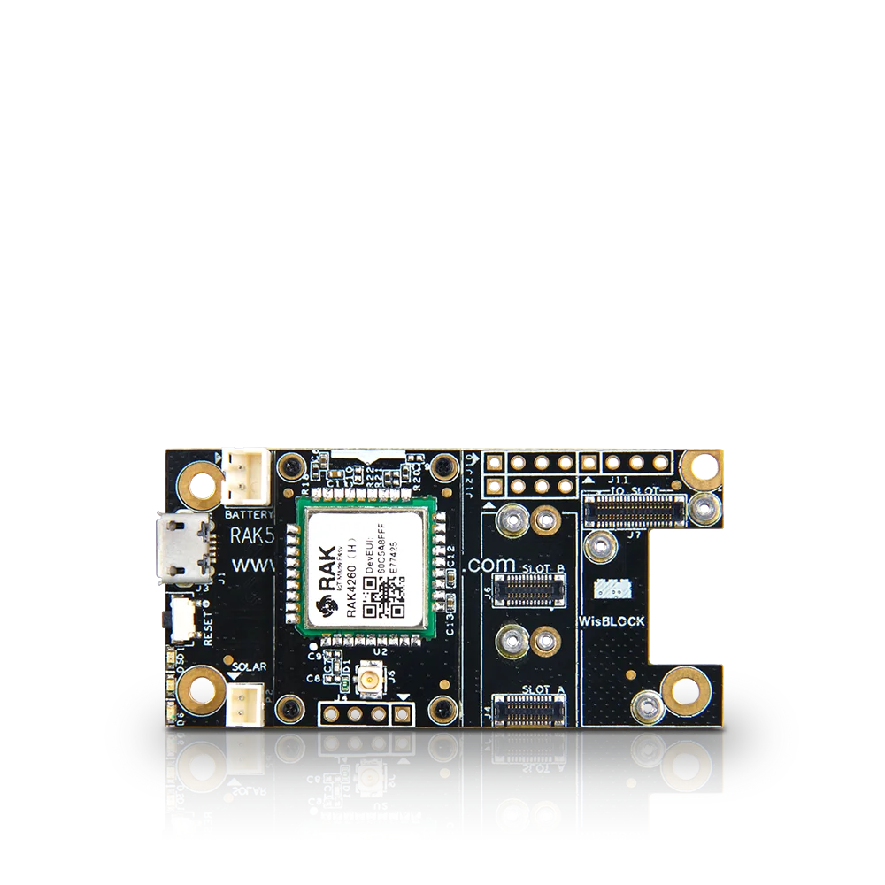 

RAK4260 Evaluation Board | RAKwireless WisDuo EVB | RAK4260 LoRa Module + RAK4261 + RAK5005 | LoRaWAN High Bands 862 to 1020 MHz