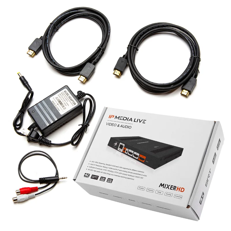 OTV-E24K 2-ch 4k h265 h264 transmissão de vídeo ao vivo uhd codificador decodificador para a solução do hotel de iptv ott udp http hls rtmp rtsp