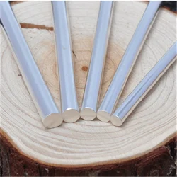 925 Sterling Silver Round Wires 3mm 4mm 5mm 5.5mm 6mm 7mm 8mm 9mm 10mm 11mm 12mm Length 10cm
