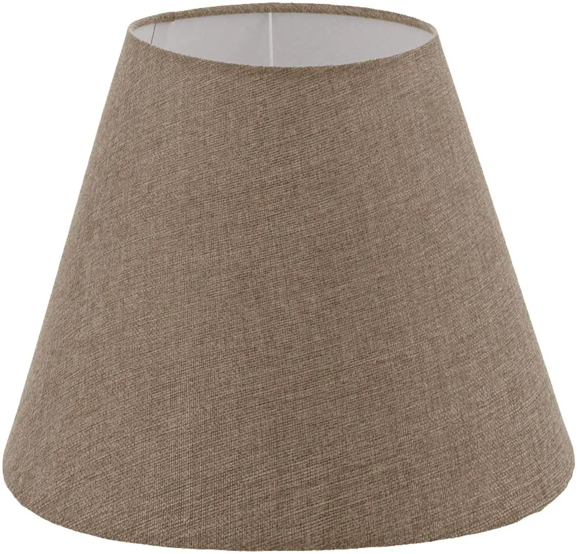 Lampshade Table Lamp Brown Tapered Lampshade 25x15x20 Cm Decorative High Quality Special Lampshade Fabric and metal Inner Nes